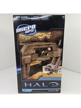 SEALED Halo Micro Ops High Ground Gate S1 McFarlane Toys 2012 Warthog Spartan